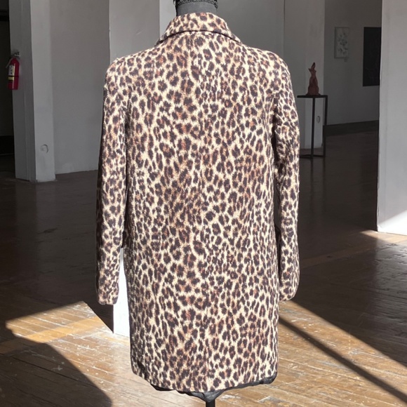 Zara leopard print coat - Picture 2 of 9